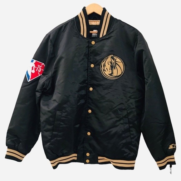 STARTER Other - NBA STARTER Black Label Jacket Dallas Mavericks Rakuten 75th Anniversary